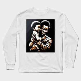 Afrocentric Father And Son Long Sleeve T-Shirt